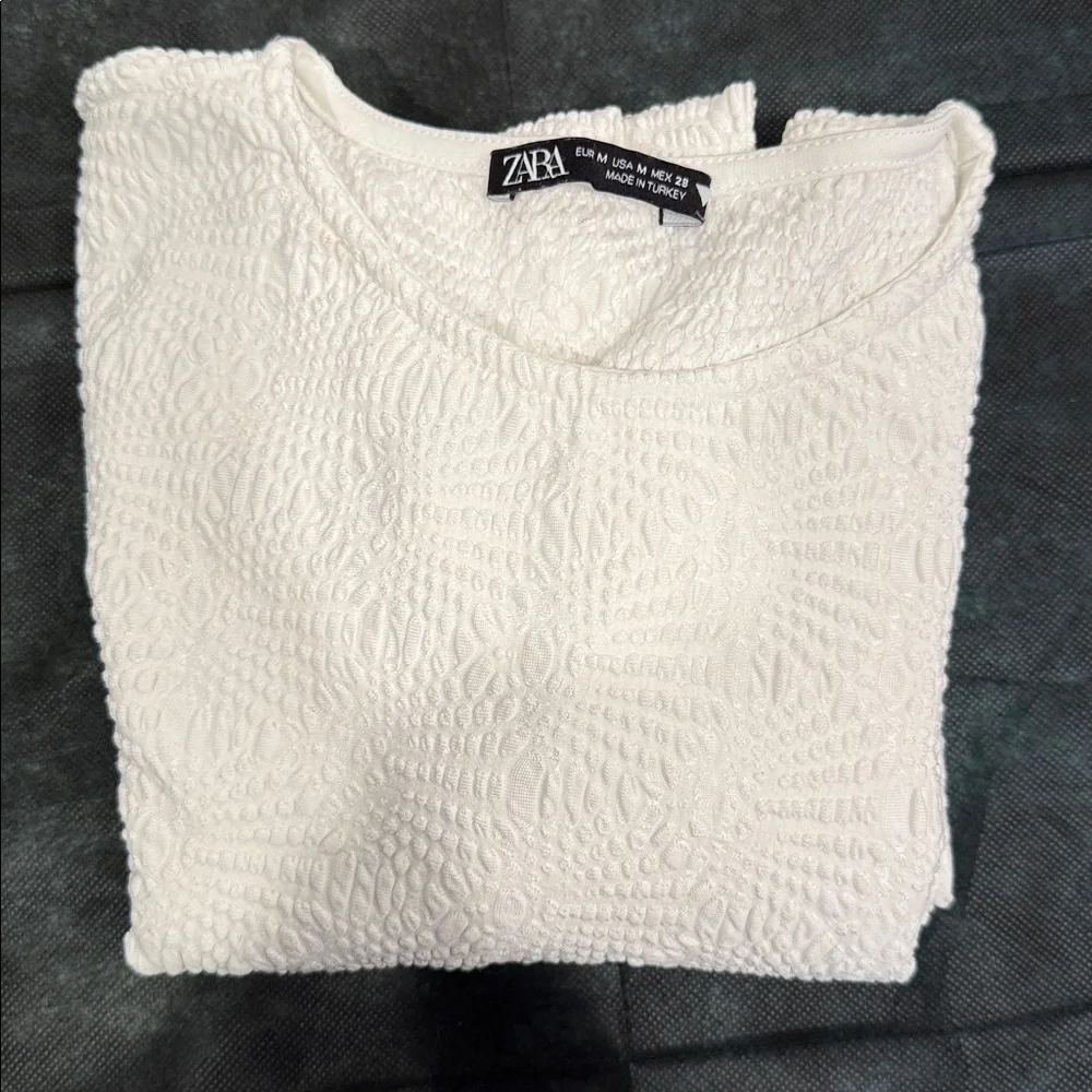 Zara chic white